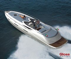 GLOSS design - 48' sport - open