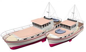 Trawler 52 and 40 self build steel kits