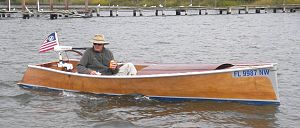 reverse bow on Elektra at Wye River Marathon