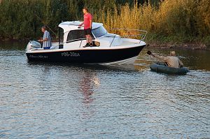 Yacht for fishing