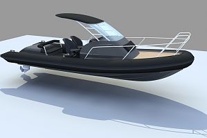 7.5m cabin rib