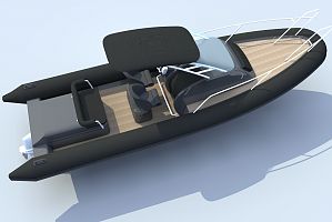 7.5m cabin rib