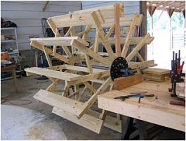 ELECTRIC 48V STERNWHEELER Designed and constructed 2010