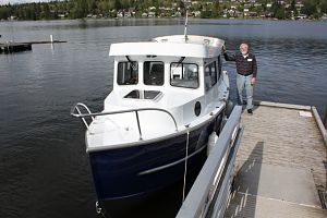 New North Westerner 2510 Classic showing her classic lines