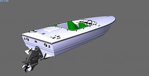 PDC 21.9 Performance Day Boat Perspective