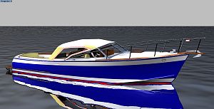 PDC 38' Weekender Perspective w/ Softtop