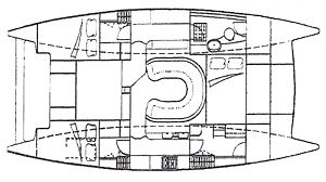 prout 37' hull design
