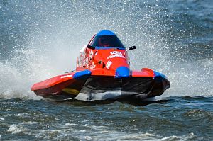 Hans Küffner-McCauley at 2019 APBa (NGK) Nationals, won one heat, 3rd overall.