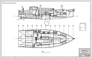 T.O.Y 48'. Accommodation Plan A.