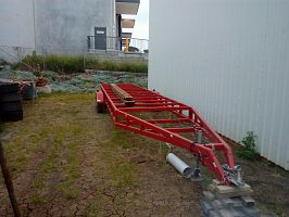 Multihull trailer