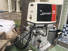 1968 Glastron v153/1991 Johnson 70