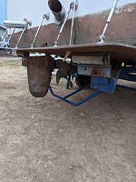Shaft prop rudder