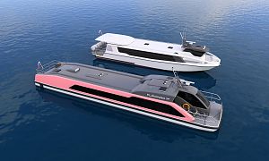 Our passenger boat designs - for sea and for shallow rivers