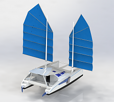 Oryx-KD860 Inspired catamaran