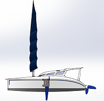 Oryx-KD860 Inspired catamaran