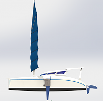 Oryx-KD860 Inspired catamaran