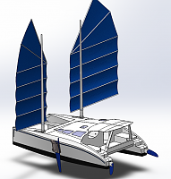 Oryx-KD860 Inspired catamaran
