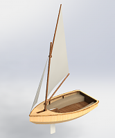 A 10ft Sailing Dinghy