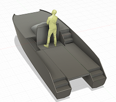 6m power cat design (draft), over