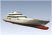 85m Yacht © archnav.de