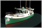 Sea Troll 30' Tug  Moose Island Design