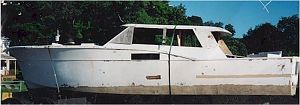 1969 Hatteras Before
